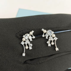 Nebula Earrings Pearl Earrings