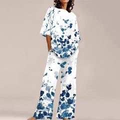 Fashion Personalized Women's 3D Printed Short Sleeve Suit