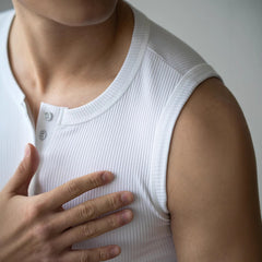 Four-sided Stretch Sunken Stripe Fitness Vest