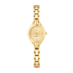 Mid-ancient Simple And Light Luxury Quartz Mini Round Elegant Steel Belt Casual Women's Watch
