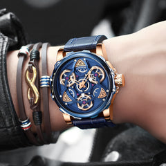 Hollow Belt Casual Men's Watch