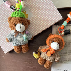 Fashion Mobile Phone Strap Cartoon Bear Pendant