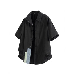 Shirt Men's Summer Thin Short-sleeved Casual Top
