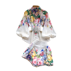 Court Suit Spring Women's Design Print