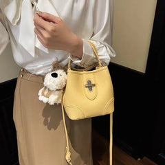 Premium Trendy Designer Diaper Bag Minimalist Crossbody Handbag For Women Chic Leather Tote Shoulder Bag