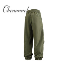 Men's Cargo Pants Stylish Olive Green Design with Multiple Pockets Adjustable Waist Fashion and Outdoor Adventures