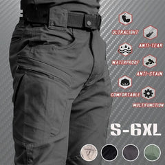 Men's Casual Fashion Trend Casual Pants Urban City Commuter Pants Military Tactical Multi-Pocket Sports Workwear Pants