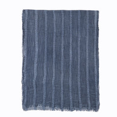 Cotton Linen Striped Scarf for Men Women Soft Warm Neckerchief Short Tassel Scarves Male Accessories Bufandas Shawls