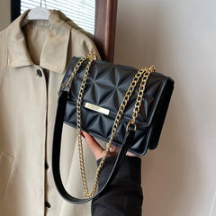 Fashionable Retro Women's Crossbody Bags, Simple and Versatile Casual Shoulder Bag, Suitable for Commuting and Banquets