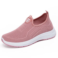 Women Shoes Breathable Flats Elastic Flat Shoes For Women Sneakers Zapatos Mujer Lightweight Sports Shoes Mesh Flats Summer Shoe