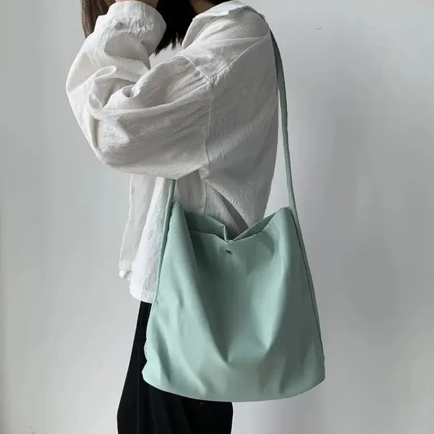 Large Capacity Tote Bag Western Style Shoulder Handbag