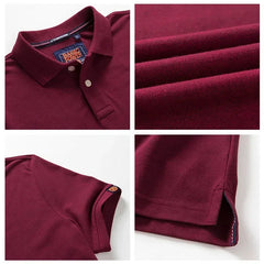 Shirts for Men Streetwear Fashion Summer Men Lapel Cotton Golf Wear Tops Luxury Polos Oversized Shirts and Blouses T-shirts
