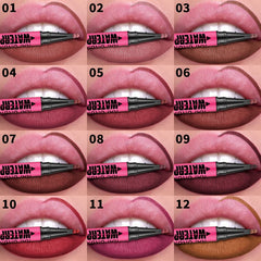 1PC Liquid Matte12-Color Lipliner Pencil Waterproof Plumping Stain Lipstick Natural Lip Liner Outline Lips Contour Makeup