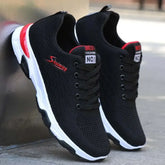 Men's shoes, fashionable sports shoes, casual shoes,breathable running shoes, outdoor walking training tennis shoes 