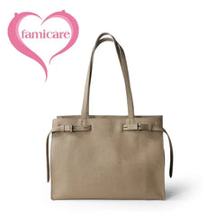 Womens Leather Laptop Tote Bag Large Capacity Style
