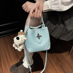 Premium Trendy Designer Diaper Bag Minimalist Crossbody Handbag For Women Chic Leather Tote Shoulder Bag