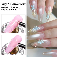 Nail Rhinestone Glue Nails Super Strong Gel Nail Glue for Nail Charm 3D Nails Bling Gel Decoration Varnish TPO FREE HEMA FREE