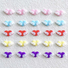 Nail Ornament Manicure Accessories Angel Wings 3D DIY Nail Art Drills Nail Jewelry Heart Nail Decorations Nail Rhinestones