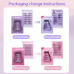 Fairy Glue-free False Eyelashes Easy To Rebound No Need To Remove Segmented Thin Stems Suitable For Novice DIY MENGHELA Eyelashe