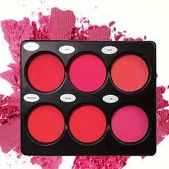 6-color Blush Makeup Palette Matte Waterproof Long-lasting Natural Good Complexion Easy To Use Eye Shadow Korean Facial Makeup