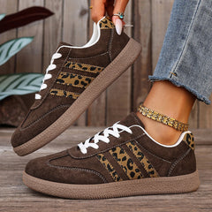 2025 New Women Sneakers Fashion Casual Flats Vulcanize Shoes Round Toe Lace Up Comfortable Flat Shoes Women Zapatos De Mujer