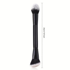 Makeup Brushes Double Ended Contour Brush Sculpting Foundation Concealer Powder Blush Brush Liquid Cream Women Cosmetic Tool