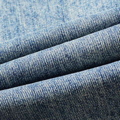 Spring Autumn American Vintage Causal Denim Jeans for Men Workwear 100% Cotton Old Washed Tapered Straight Harem Cargo Pants