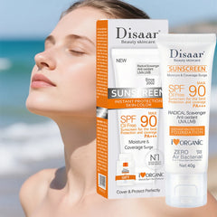 Facial Sunscreen Cream SPF 90+ SPF 50+ Sunblock Skin Protective Solar Lotion Original Facial Body Moisturizing UV Sun Cream