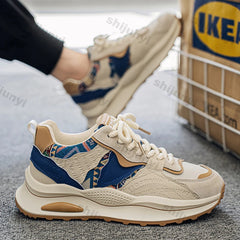 Men's Shoes Spring New Fashion Casual Shoes Men Comfort Platform Man Anti-slip Wear-resistant Sport Shoes Zapatillas Hombre