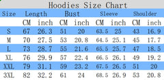 Men's Hoodies Fashion Warm Sweatshirts Anime Printed Hip-Hop Long-Sleeved Hoodies Sweatshirts Street Autumn and Winter New Tops