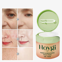 Korean Skin Care Cleansing Cotton Pads Centella Asiatica Niacinamide Peptide Daily Deep Hydrating Moisturizing Toner Cotton Pads