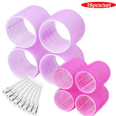 Hair Roller No Harm To Hair Magic Curler Natural Curling No Heat Hair Bangs Volume Self-adhesive Hook & Loop DIY Styling Tools