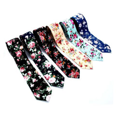 Cotton Men Ties Fashion Print Casual Business Printed Tie Men's Tie Cotton Ties