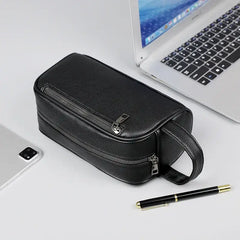 Mens Business Leather Clutch Bag Soft PU Wallet Style