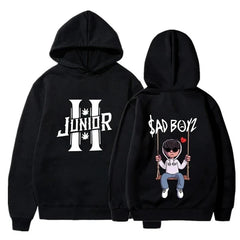 Men's Hoodies Sad Boys Harajuku Girls Hip Hop Hoodies Fancy Music Gifts Casual Loose Comfortable Sweatshirts Kids Clothes Boys