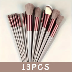 Set of 13 Soft Makeup Brushes for All Beauty Needs from Beginners to Professionals Perfect Gift for Birthday Christmas New Year