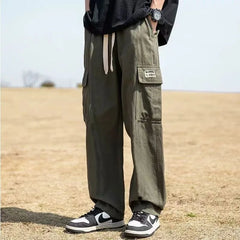 Men Cargo Tactical Pants Work Combat Multi-pockets Casual Training Trousers Overalls Clothing Joggers Hiking Mens Cargo Pant 1PC