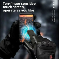 heated Tatical Glove Motorcycle Gloves Man Bicycle Supplies for You Automobiles and Motorcycles Bike Accessories Men's Cycling