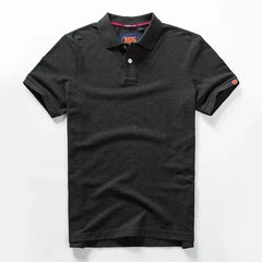 Shirts for Men Streetwear Fashion Summer Men Lapel Cotton Golf Wear Tops Luxury Polos Oversized Shirts and Blouses T-shirts