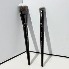 Pro Black Makeup Brushes Synthetic hair Powder Eye Shadow Smudge Highlight Foundation Airbrush Diffuser Make Up Brush