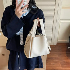 Premium Leather Tote Bag Elegant Crossbody Handbag
