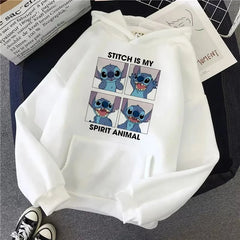 Mens Hoodie Women's Hoodies Men Clothes Sweatshirts New Products Anniversary Original Lilo & Stitch Sale Fall Winter Hoodie Top