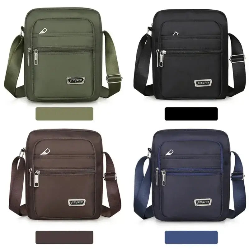 Large Capacity Mens Crossbody Bag Waterproof Style