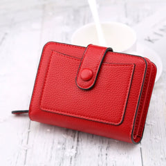 Women Wallets Cartera Small wallet Coin Purse Short zipper Hasp Wallet Fashion Female Leather Money Bag