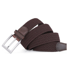 Men's Belt Male Elastic Belts for Men Cinturones Para Hombre Black Mens Belts Jeans Ceinture Homme De Caballero Luxury Designer