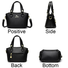 Luxury Leather Handbag for Women Designer Crossbody Bag
