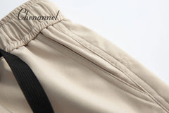 Men's Cargo Pants Stylish Olive Green Design with Multiple Pockets Adjustable Waist Fashion and Outdoor Adventures