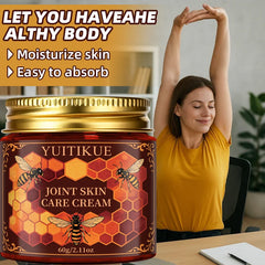 Joint skin care cream, deeply moisturizing, lifting and firming, gentle and non-irritating, suitable for all skin types.