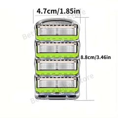 Razor Classic 5 Layer Safety Razor for Mens Shaving&Womens Hair Removal Shaving Blades Manual Shaver 