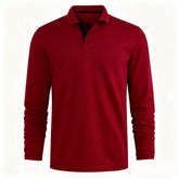 Men Long Sleeve Polo Shirts Cotton T Shirt Casual Brand Homme Clothing Hombre Tees Tops Fashion Poloshirt Polos Shirts For Men